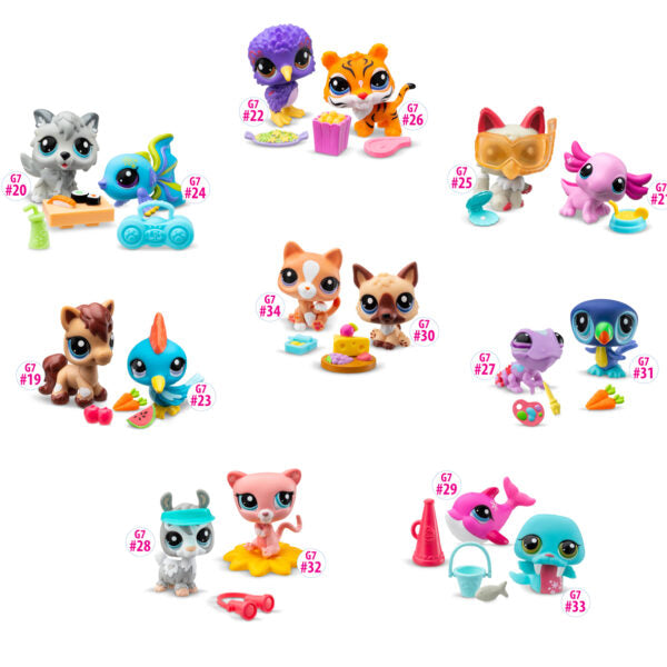 Littlest Pet Shop Pet Pairs 2-Pack Rockin' Sushi