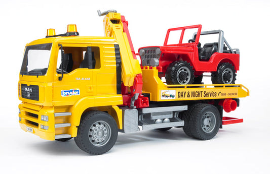 02750 MAN TGA Breakdown Truck w/ Cross Country Vehicle