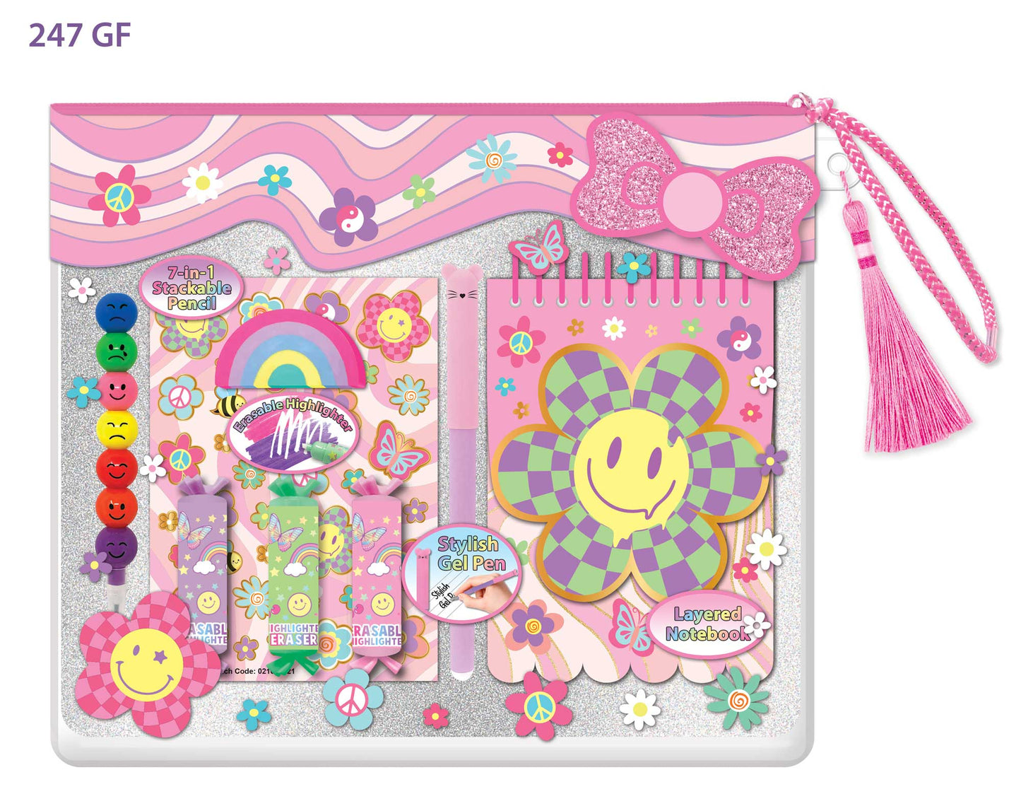 Erasable Color Magic, Groovy Flower 247GF