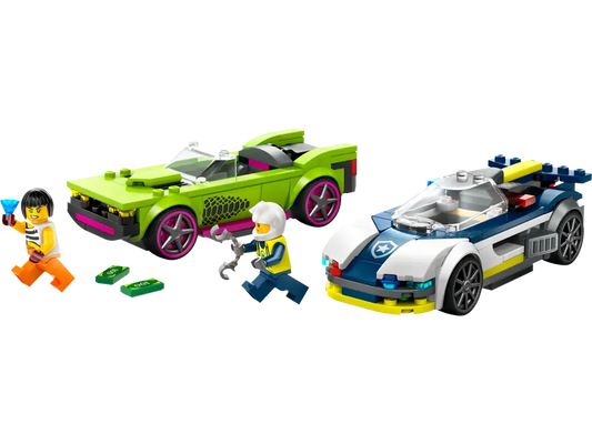 60415 Police Car and Muscle Car Chase