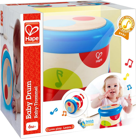 Hape Learn To Play Drum | Toy Percussion Instrument