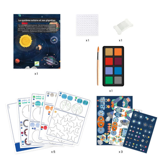 Solar System DIY Decorative Mobile
