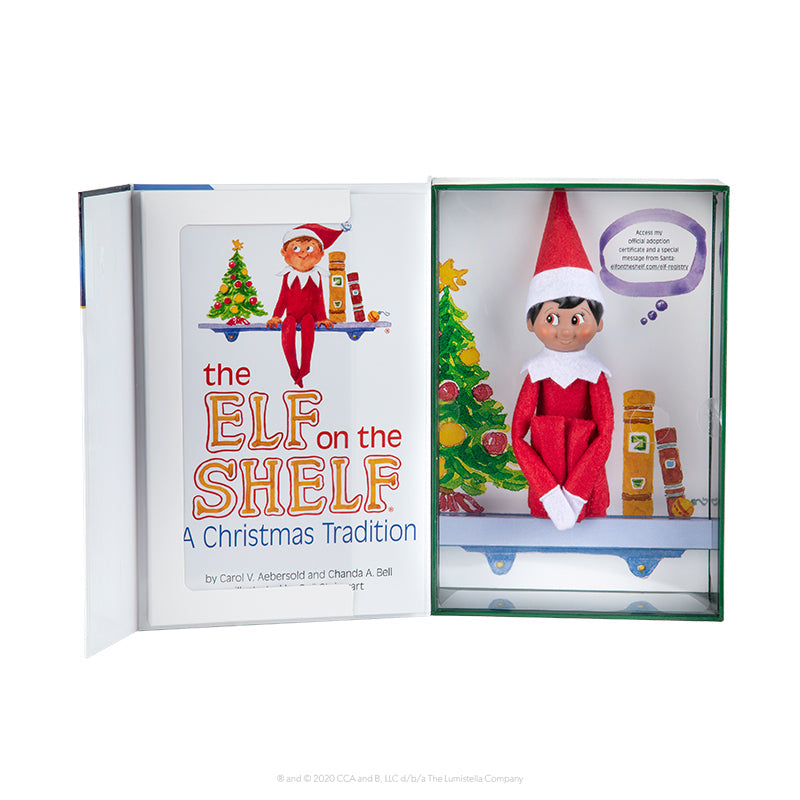 The Elf on the Shelf® Tradition - (English book) Girl with Blue Eyes