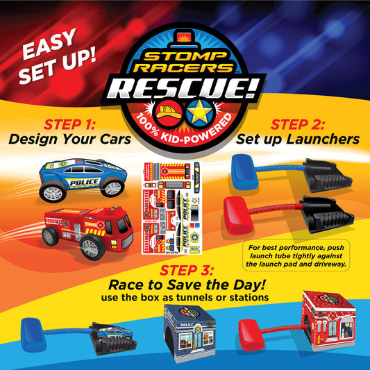 Stomp RocketĀ® Rescue Racersā¢