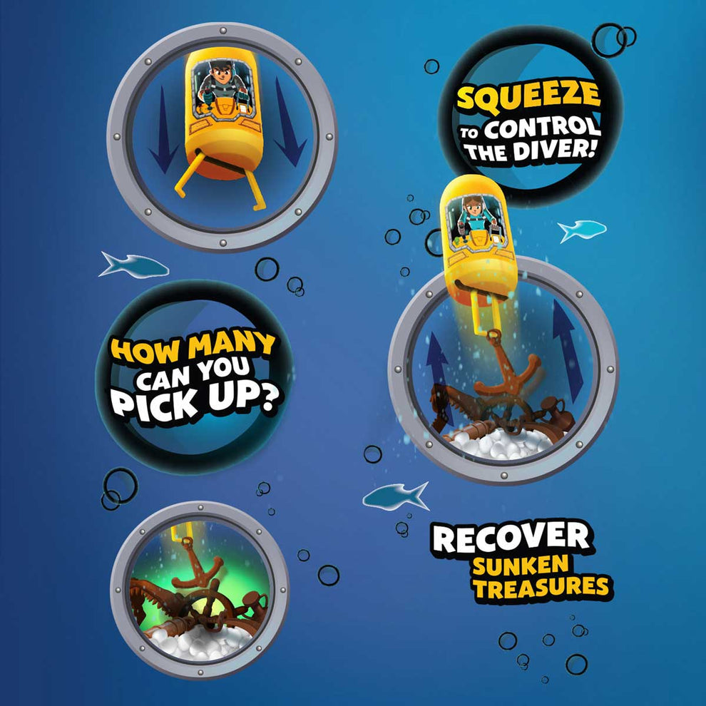 Clawsome Treasure Diver