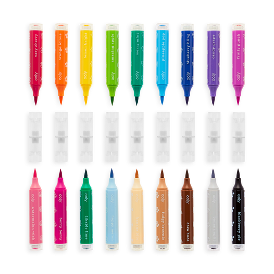 Stampables scented double-ended stamp markers - set of 18