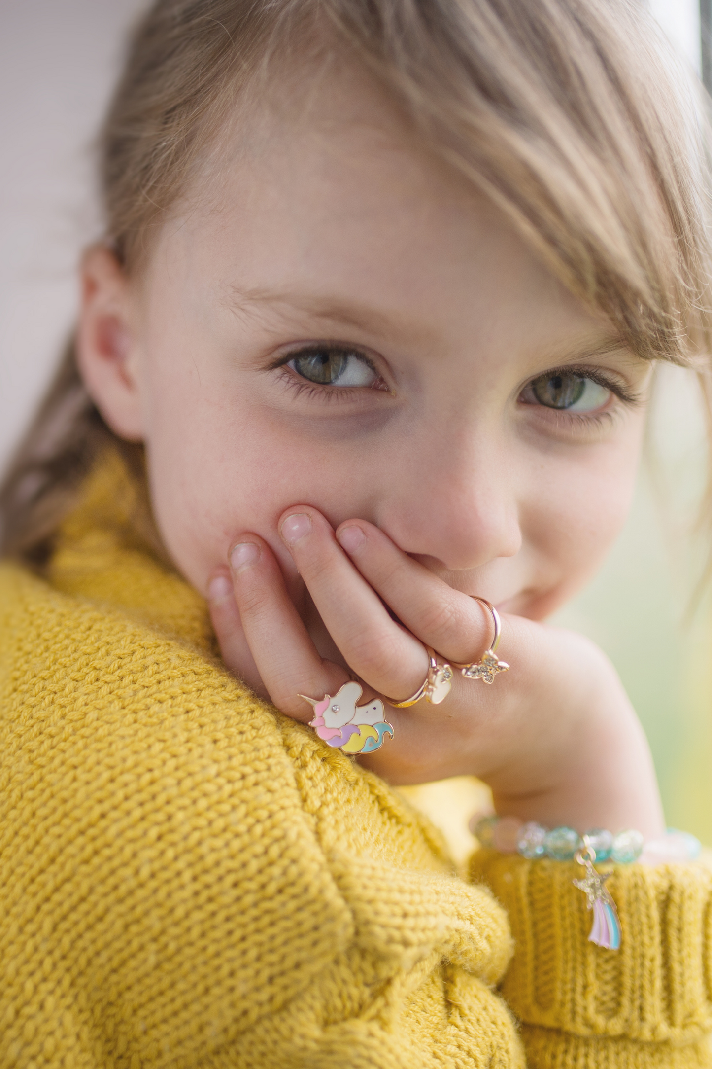 BOUTIQUE BUTTERFLY & UNICORN RINGS