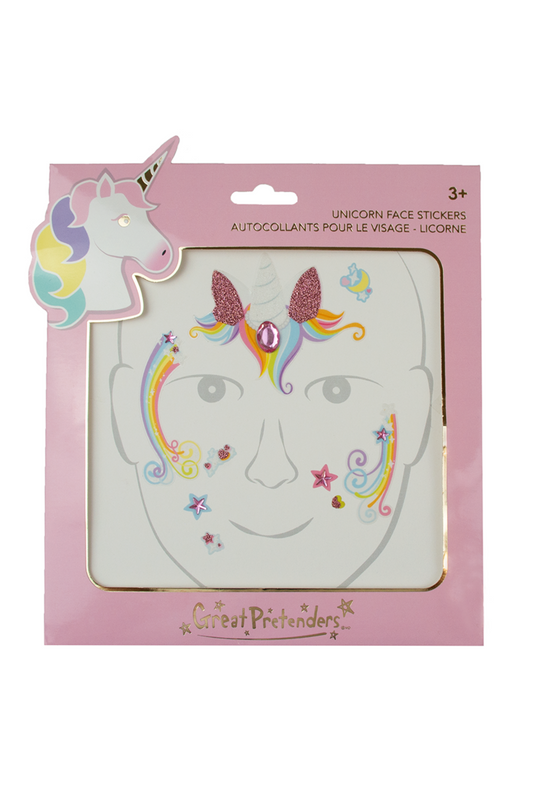 UNICORN FAIRY FACE STICKERS
