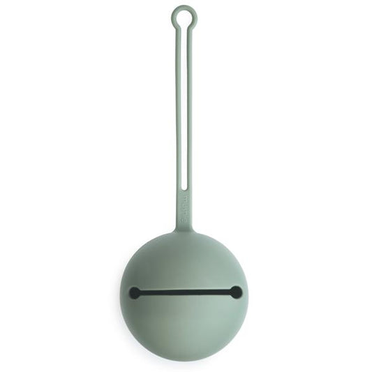 Silicone Pacifier Holder Case (Cambridge Blue)