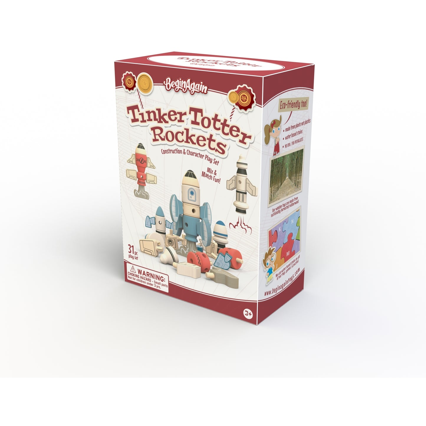 Tinker Totter Rockets - 31 Piece Character Playset