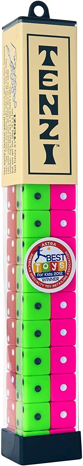 TENZI Dice Party Game Bundle with 77 Ways to Play TENZI