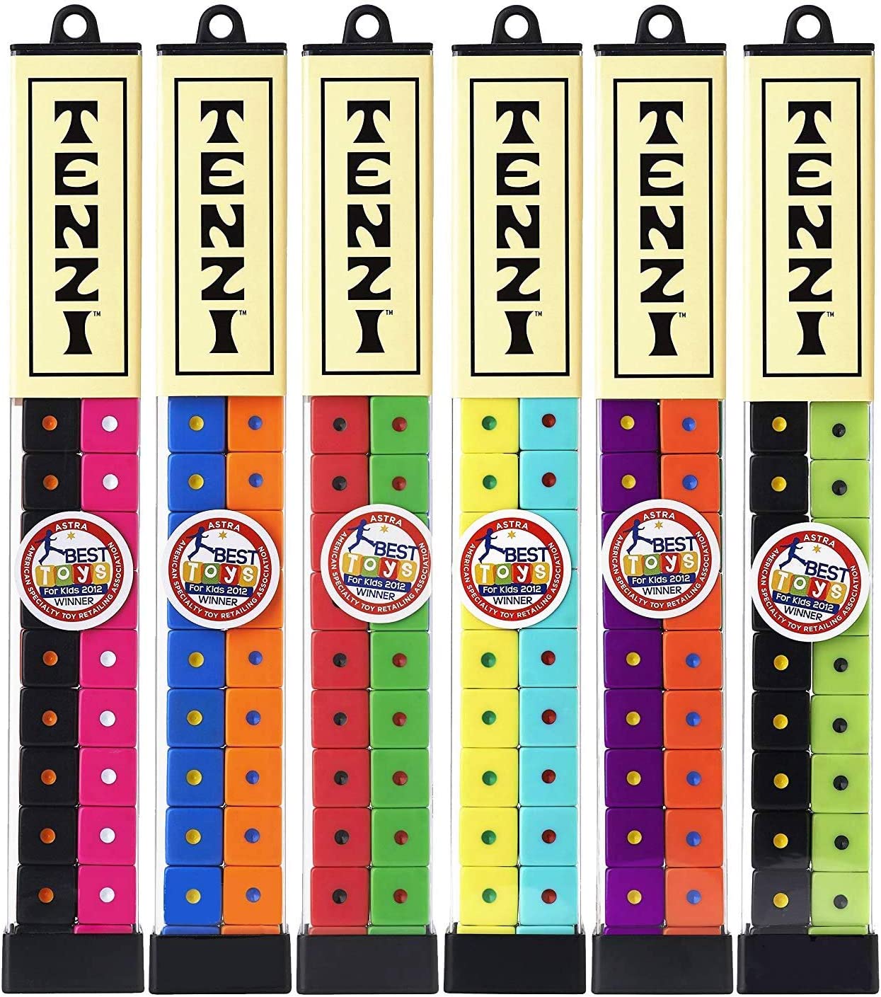 TENZI Dice Party Game Bundle with 77 Ways to Play TENZI