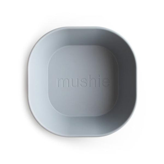 Square Dinnerware Bowl, Set of 2 (Cloud)