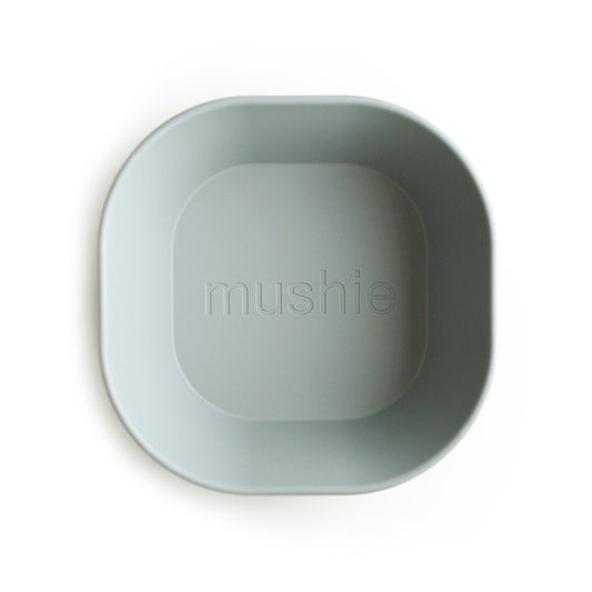 Square Dinnerware Bowl, Set of 2 (Sage)