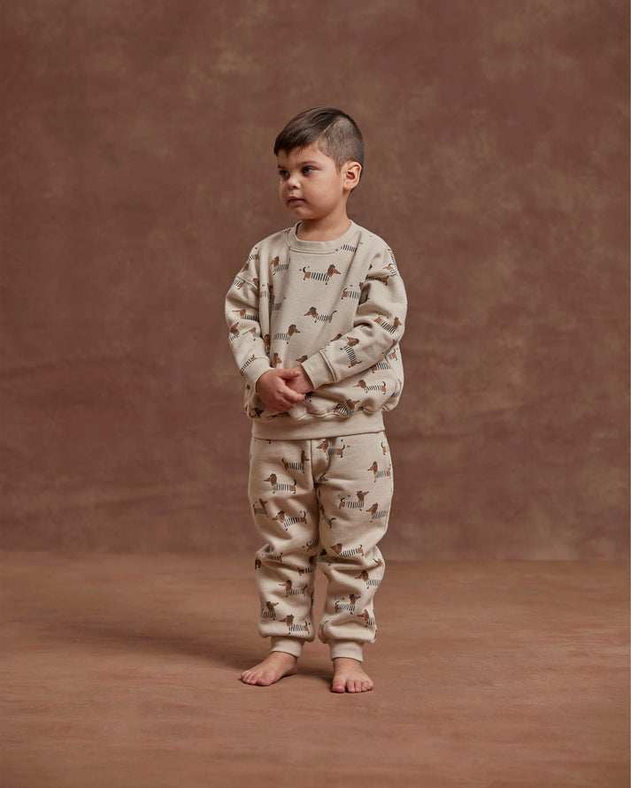 jogger sweatpant || dachshund