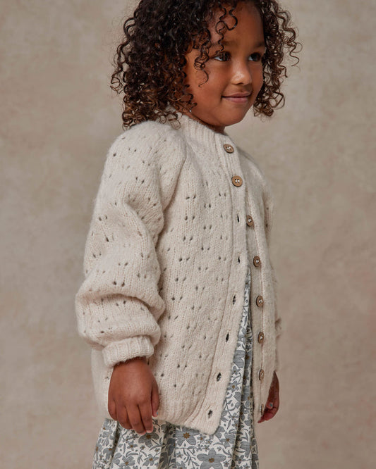 tulip cardigan || natural