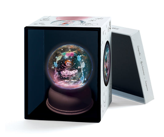 Ballerina Snow Globe Night Light