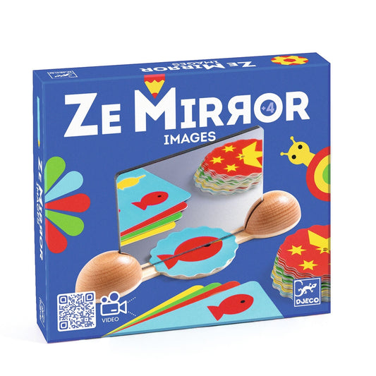 Ze Mirror Images Wooden Complete the Reflection Activity