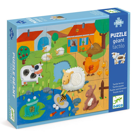 Tactile Farm Giant Floor Jigsaw Puzzle