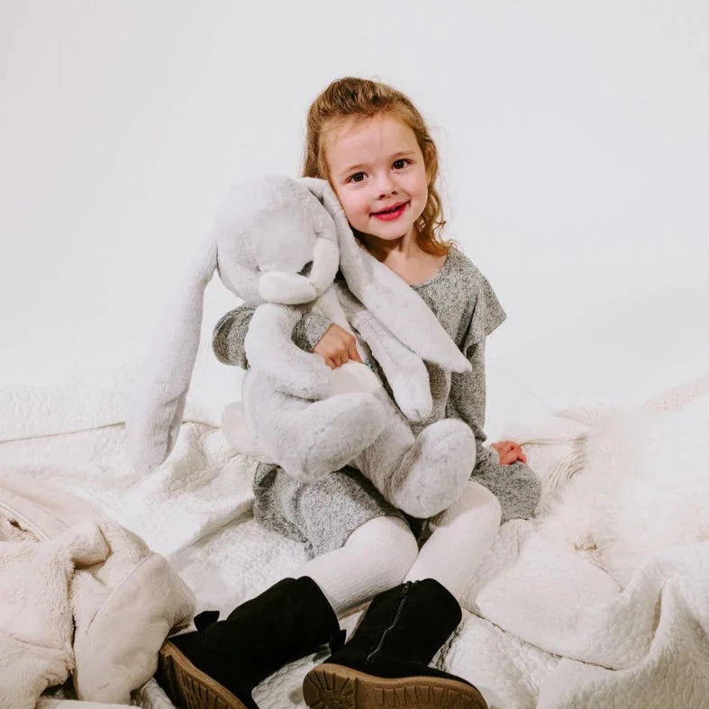 BIG NIBBLE 20" BUNNY - GRAY 100428