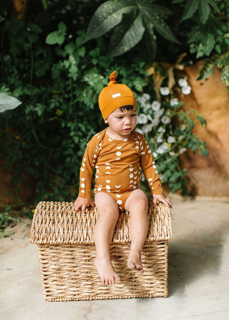 Unisex LS Bodysuit In TENCEL™ - Moon