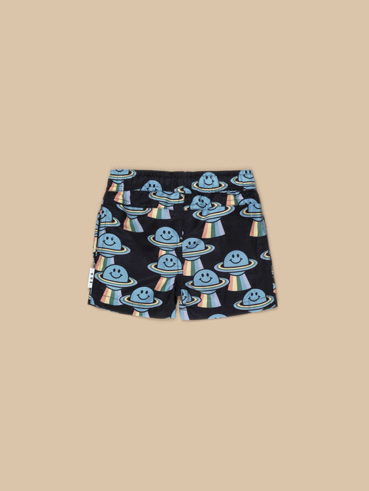 RAINBOW PLANET SWIM SHORT