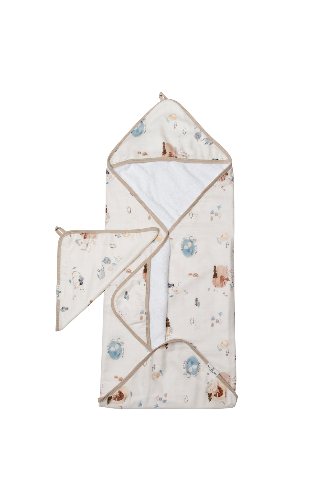 Hooded Towel Set - Cozy Forest