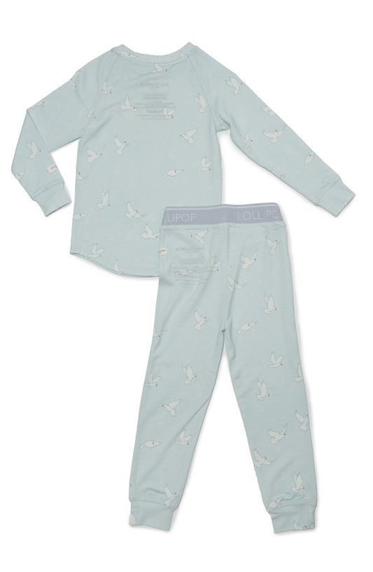2-Pc Pajama Set In TENCEL™ - Peace Dove