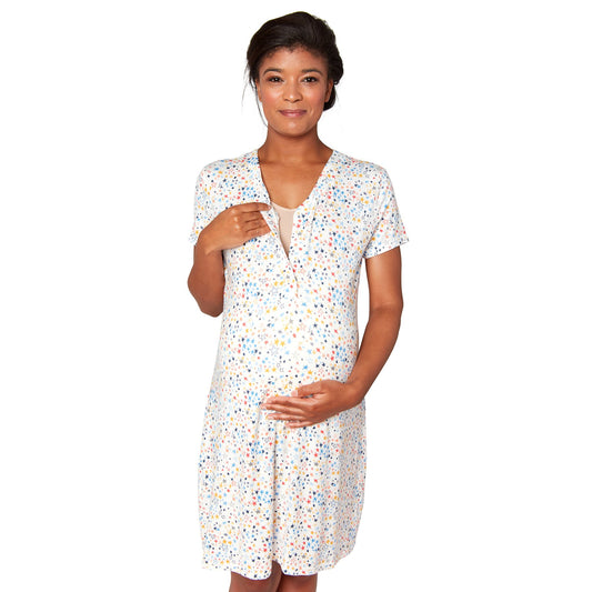 Starburst modal magnetic nursing nightgown
