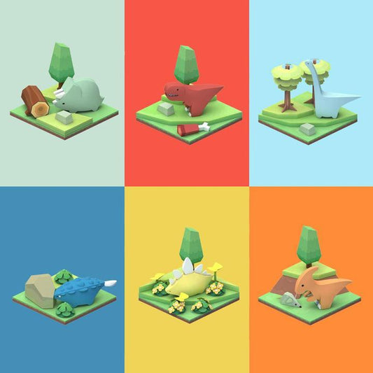 1ST PREHISTORIC SET (6-PACK)