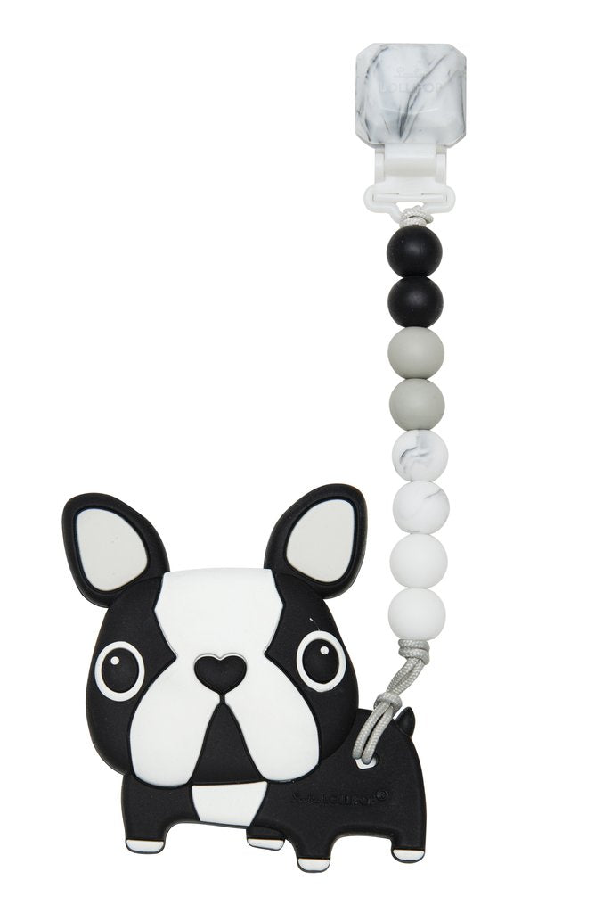 Silicone Teethers Set - Black Boston