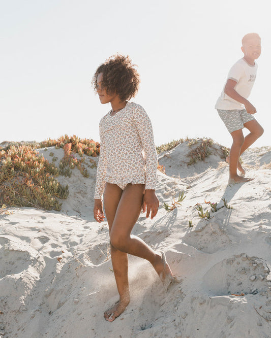 rashguard girls set | summer bloom
