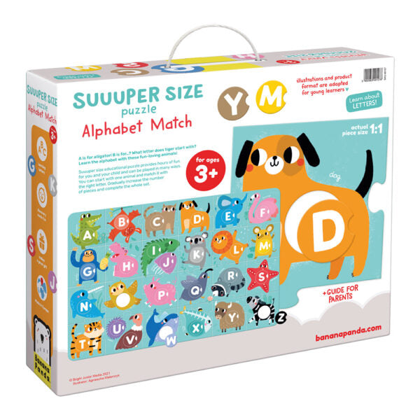 Suuuper Size Puzzle Alphabet Match