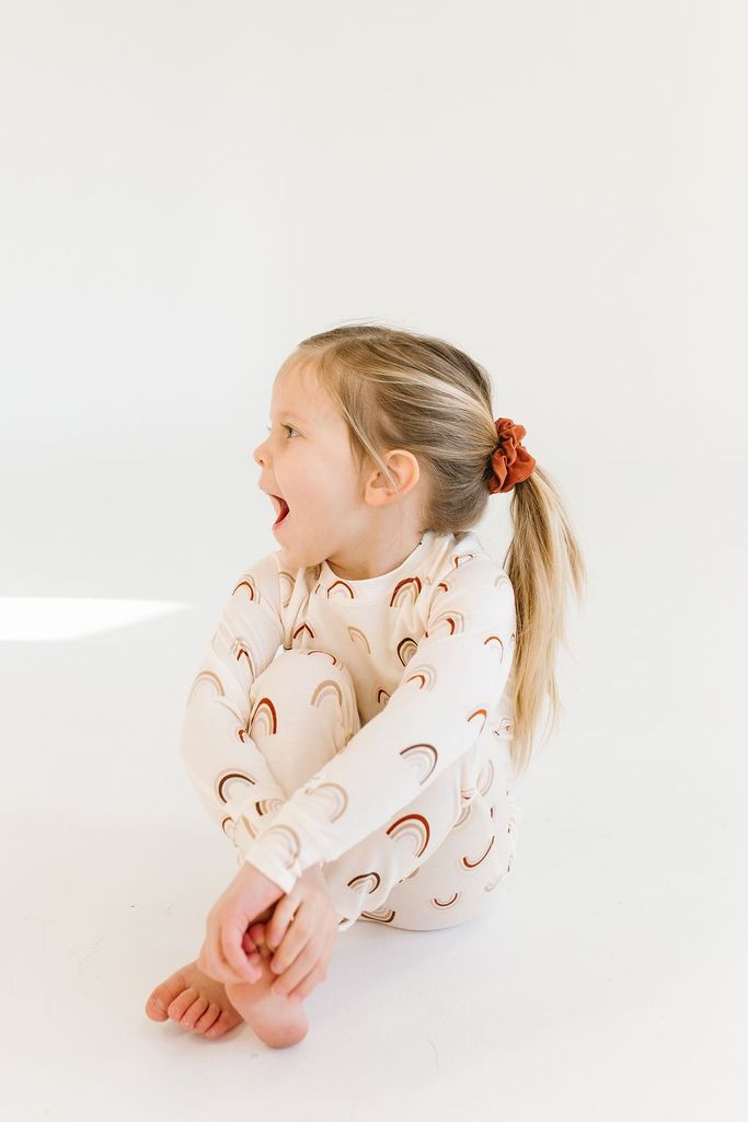 2-Pc Pajama Set In TENCEL™ - Canyon Rainbow