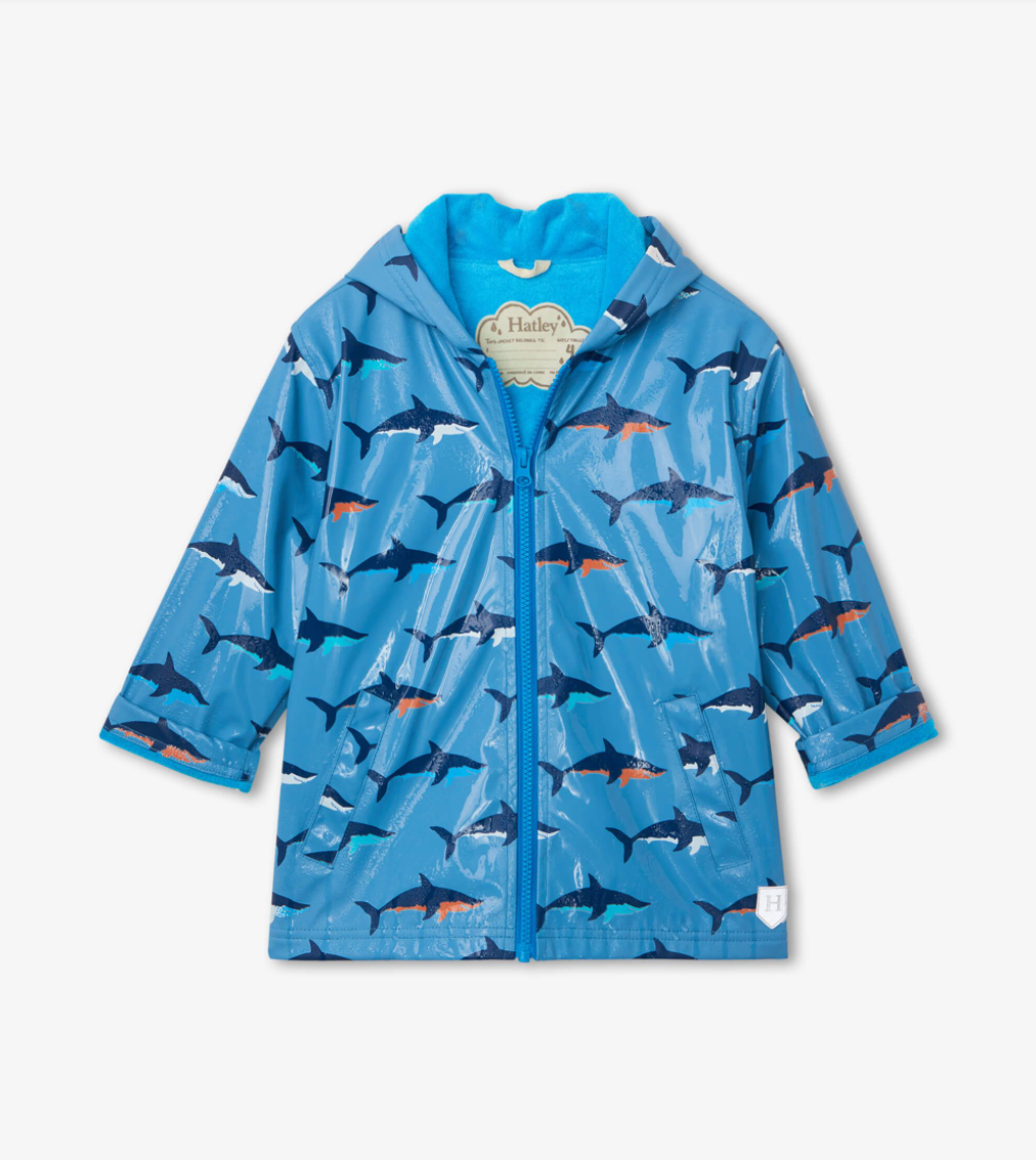 Swimming Shark Colour Changing Splash Jacket