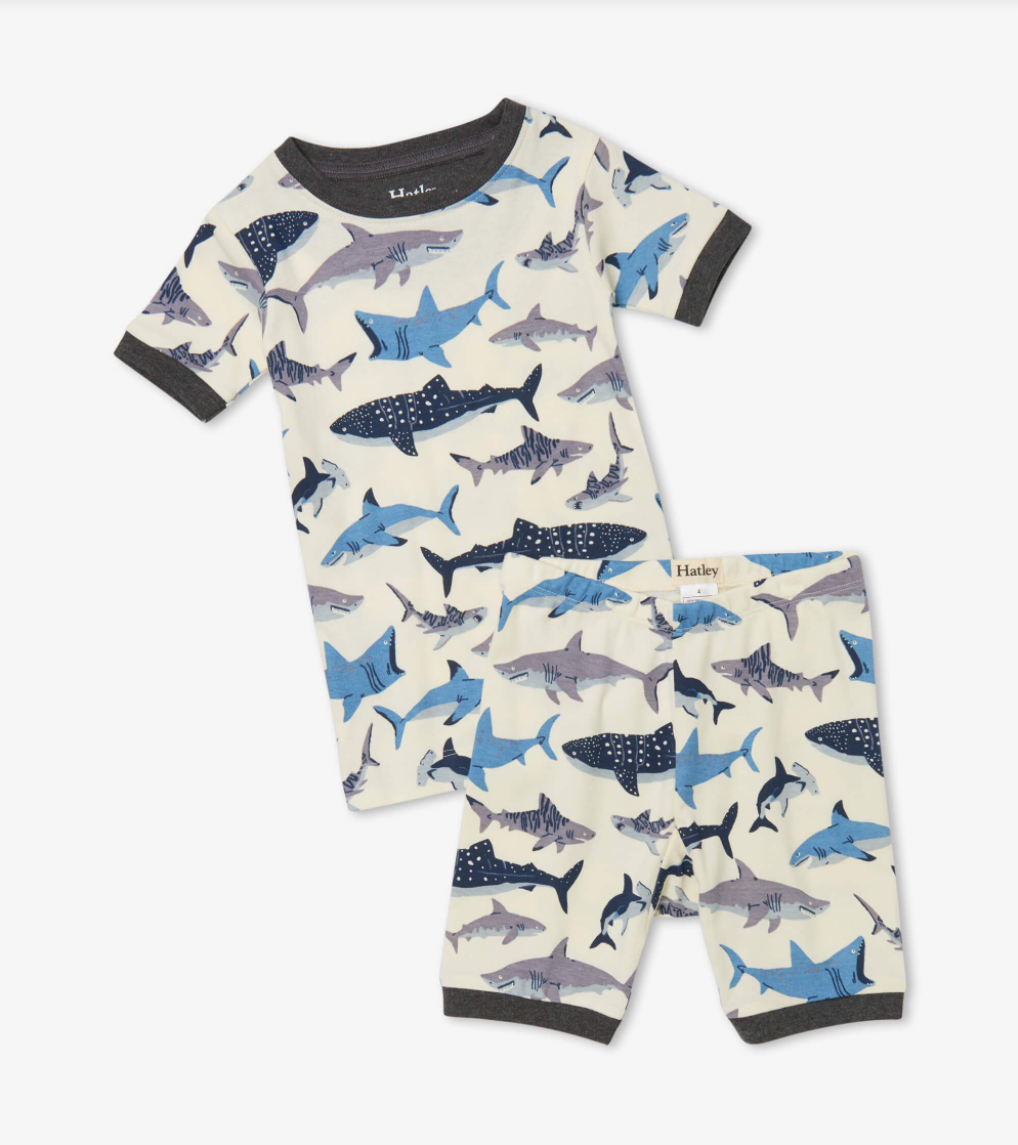 Shark School Short Pjs(CO)