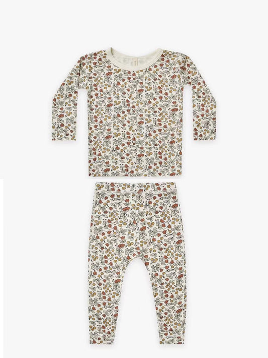 BAMBOO LONGSLEEVE TEE+LEGGINGS SET | FLEUR