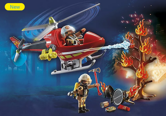 71195 Fire Rescue Helicopter