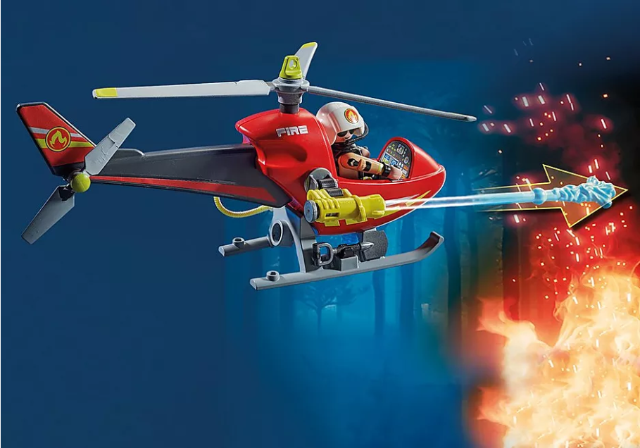 71195 Fire Rescue Helicopter