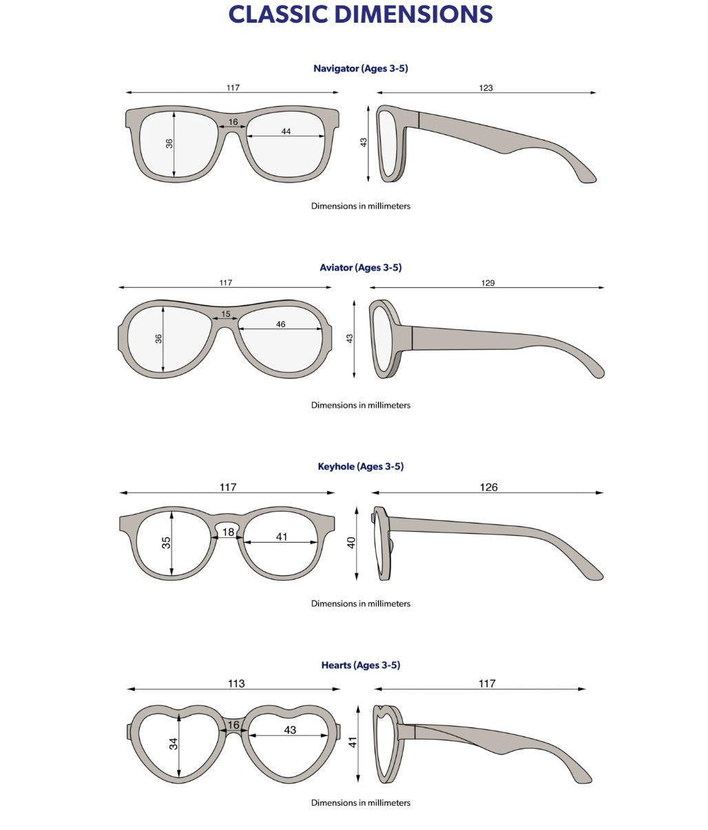 Babiators - True Blue Aviator