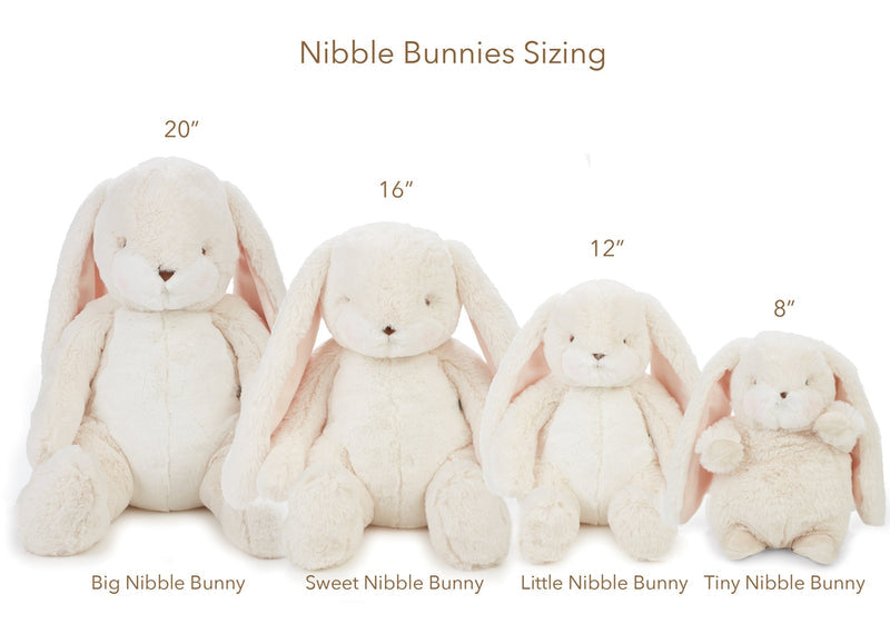 TINY NIBBLE 8" BUNNY - CREAM 100420
