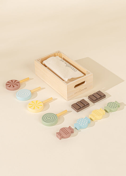 Wooden Candies Playset (10 Pcs)