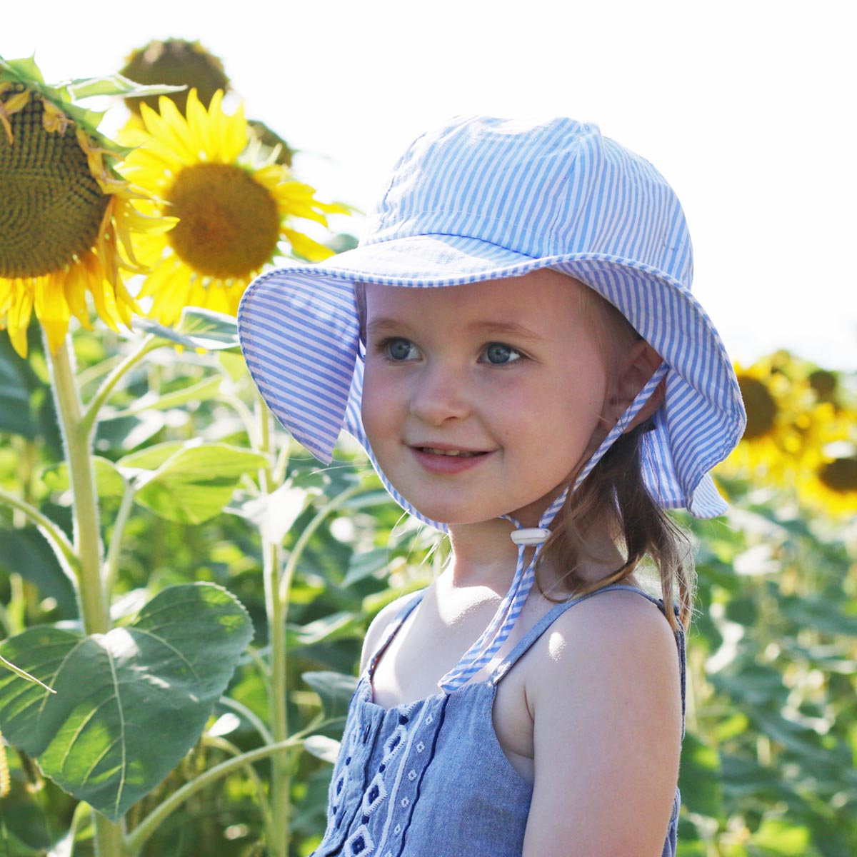 Yellow Pineapple | Cotton Floppy Sun Hat