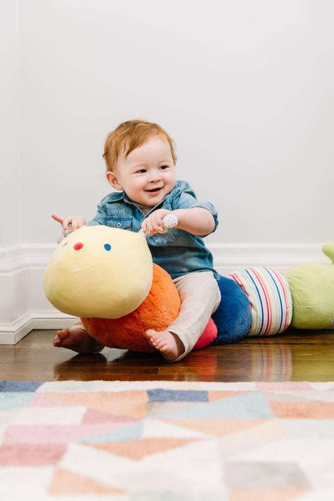 TINKLE CRINKLE JUMBO CATERPILLAR, 40 IN