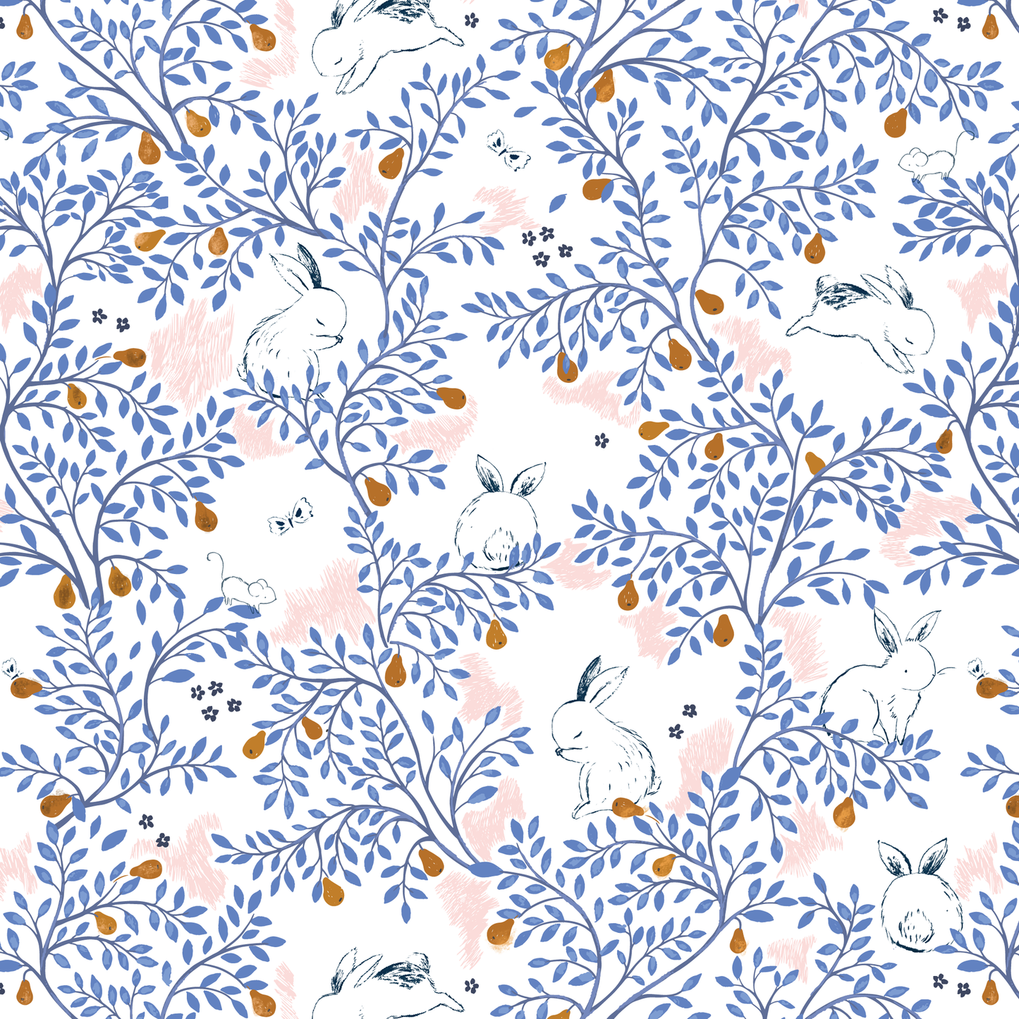 Somebunny floral modal magnetic dress & diaper cover