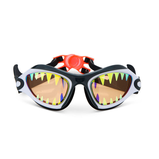 Great Bite White Megamouth Swim Goggles