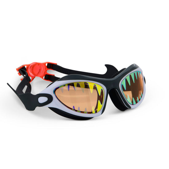 Great Bite White Megamouth Swim Goggles