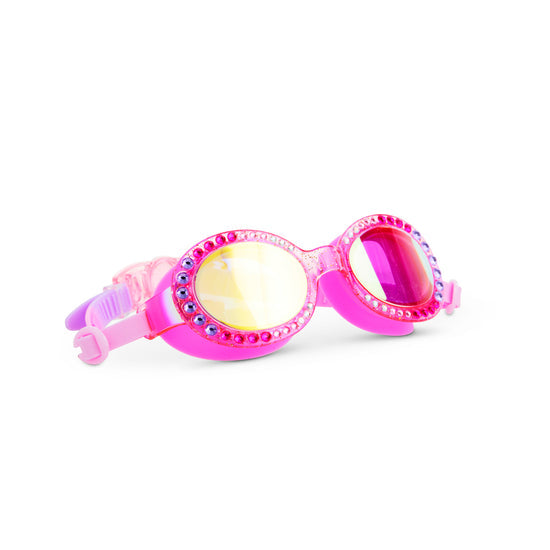 Pop of Purple Sparkling Summer Girl Kids' Swim Goggles