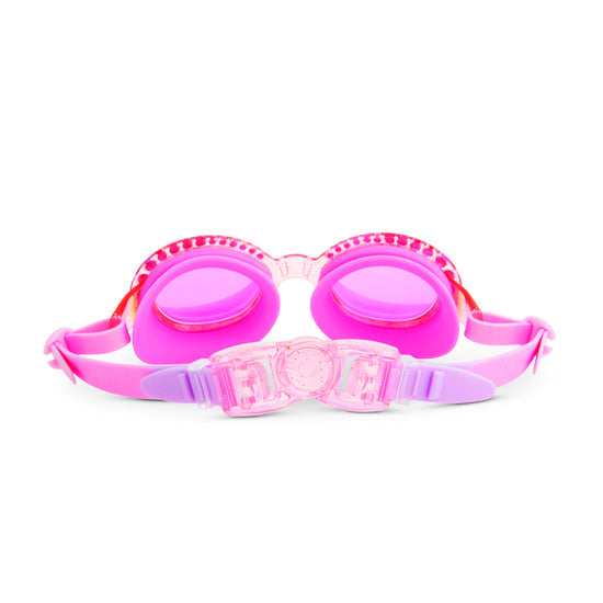 Pop of Purple Sparkling Summer Girl Kids' Swim Goggles