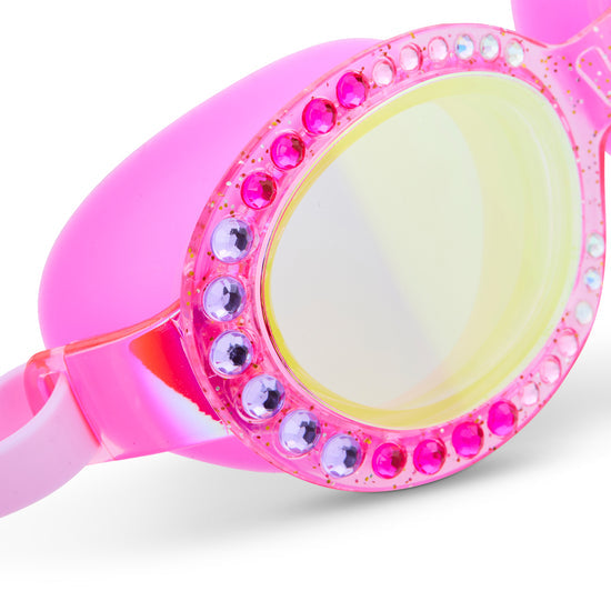 Pop of Purple Sparkling Summer Girl Kids' Swim Goggles